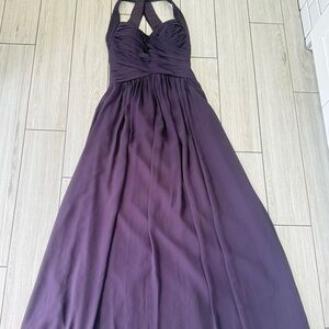 Elegant Purple Evening Gown